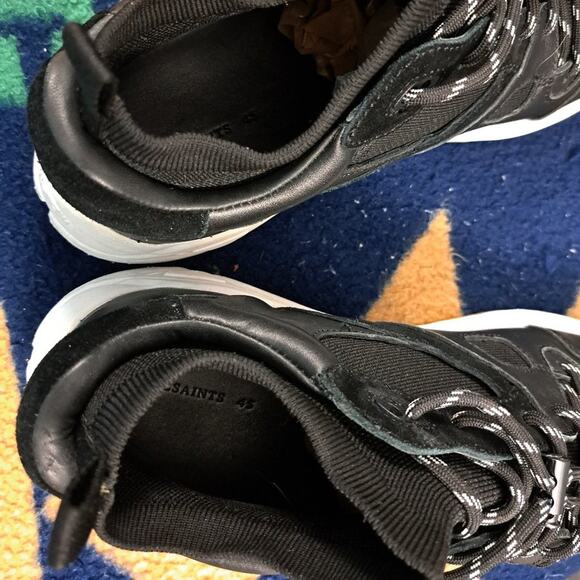 %All Saints Paragon Runner Sneakers Shoes Size EU 45 US 12  / A 38 main image 9